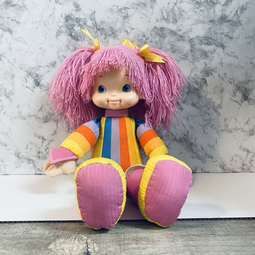 2016 Hallmark Rainbow Brite Tickled Pink 17" Plush Doll